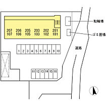 香川県観音寺市三本松町1丁目（賃貸アパート1LDK・1階・33.39㎡） その4