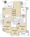 ベルヴィ芦屋3階25.0万円