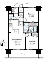 愛知県名古屋市中区栄5丁目（賃貸マンション2LDK・13階・58.05㎡） その2