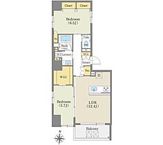 ルーエ錦  ｜ 愛知県名古屋市中区錦1丁目8-27（賃貸マンション1LDK・6階・51.26㎡） その2