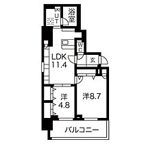 愛知県名古屋市中区栄2丁目（賃貸マンション2LDK・11階・61.24㎡） その2