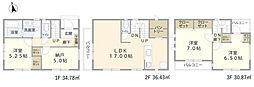 鎌倉市大船4丁目　新築戸建　全4棟3号棟