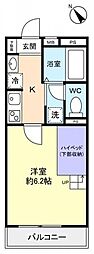 リブリ・チヒロ壱番館 1Kの間取図画像