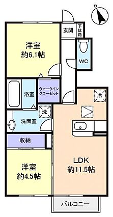 ロイヤルコートD_間取り_0