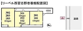 リーベル壱番館  ｜ 千葉県船橋市西習志野1丁目（賃貸アパート1LDK・3階・42.23㎡） その3