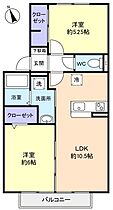 グレイス鷺沼台Ｂ  ｜ 千葉県習志野市鷺沼台3丁目（賃貸アパート2LDK・2階・50.12㎡） その2