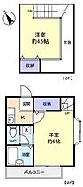 セントヒルズ津田沼2  ｜ 千葉県習志野市藤崎2丁目（賃貸アパート2K・2階・26.42㎡） その2