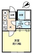 Ｓｏｌｅｉｌ（ソレイユ）  ｜ 千葉県習志野市鷺沼2丁目（賃貸アパート1R・1階・20.44㎡） その2