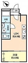 Ｅｒｆｏｌｇ津田沼（エアフォルクツダヌマ）  ｜ 千葉県船橋市田喜野井1丁目（賃貸アパート1LDK・1階・26.75㎡） その2