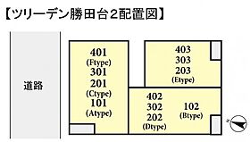 ツリーデン勝田台2  ｜ 千葉県八千代市勝田台1丁目（賃貸マンション1LDK・4階・36.70㎡） その3