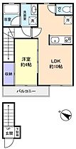 ベラカーサ  ｜ 千葉県八千代市萱田町（賃貸アパート1LDK・2階・37.26㎡） その2