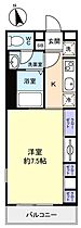 リブリ・パイントリーV  ｜ 千葉県船橋市中野木2丁目（賃貸マンション1K・1階・26.08㎡） その2