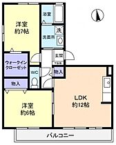 カルムヴィラージュ  ｜ 千葉県八千代市村上南5丁目（賃貸アパート2LDK・3階・58.86㎡） その2