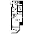 レジュールアッシュ難波リュクス5階6.4万円