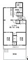 小束山住宅2号棟1階7.8万円