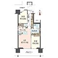 ジオ新町レジデンス3階25.0万円