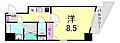 アドバンス難波REVE15階7.3万円