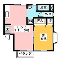 ハイツメモリアル 1-2 ｜ 三重県伊賀市西明寺2851-6（賃貸マンション1LDK・1階・38.25㎡） その2