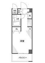 第62クリスタルマンション  ｜ 東京都国分寺市南町3丁目（賃貸マンション1R・5階・17.36㎡） その2