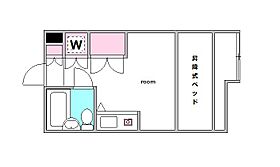 ニューコーポセントラル  ｜ 東京都大田区中央8丁目26-15（賃貸アパート1R・1階・17.30㎡） その2