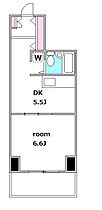 東京都品川区東大井4丁目1-11（賃貸マンション1DK・2階・30.37㎡） その2