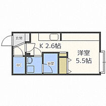 ＫＩＲＡ 401 ｜ 北海道札幌市中央区南六条西18丁目1-34（賃貸マンション1K・4階・21.44㎡） その2