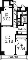 Square Ms614(スクエアマンション614) 501 ｜ 北海道札幌市中央区南六条西14丁目2-34（賃貸マンション2LDK・5階・66.92㎡） その2