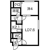 HOPE月寒中央 B 305 ｜ 北海道札幌市豊平区月寒中央通8丁目1-3（賃貸マンション1LDK・3階・31.70㎡） その2