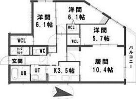 カレラ山鼻2nd 301 ｜ 北海道札幌市中央区南十五条西9丁目1-18（賃貸マンション3LDK・3階・73.76㎡） その2