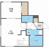 GARE美園 402 ｜ 北海道札幌市豊平区美園八条8丁目3-6（賃貸マンション1LDK・4階・30.12㎡） その2