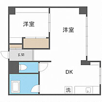 パレスマンション 302 ｜ 北海道札幌市中央区南八条西1丁目13（賃貸マンション1LDK・3階・38.00㎡） その2