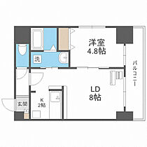 サンコート表参道 801 ｜ 北海道札幌市中央区北一条西21丁目1-5（賃貸マンション1LDK・8階・35.64㎡） その2