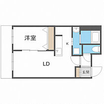 アルファスクエア宮の森2条 308 ｜ 北海道札幌市中央区宮の森二条3丁目2-24（賃貸マンション1LDK・3階・35.29㎡） その2