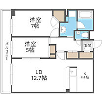 レジディア北2条イースト 203 ｜ 北海道札幌市中央区北二条東2丁目1-27（賃貸マンション2LDK・2階・66.14㎡） その2