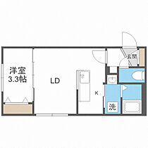 レジデンス円山北 201 ｜ 北海道札幌市中央区北八条西24丁目2-21（賃貸マンション1LDK・2階・30.40㎡） その2