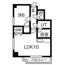 MAISON HOXIN南10条(メゾンホクシン) 101 ｜ 北海道札幌市中央区南十条西8丁目3-1（賃貸マンション1LDK・1階・36.43㎡） その2