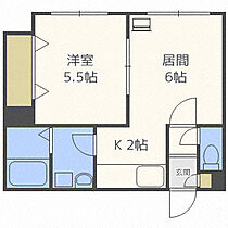 リベルティ医大前 406 ｜ 北海道札幌市中央区南四条西15丁目1-1（賃貸マンション1LDK・4階・30.27㎡） その2