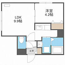 STUDIO中島公園 407 ｜ 北海道札幌市中央区南十一条西8丁目2-27（賃貸マンション1LDK・4階・32.35㎡） その2