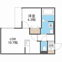 Pommeraie北円山 102 ｜ 北海道札幌市中央区北七条西19丁目2-5（賃貸マンション1LDK・1階・38.79㎡） その2