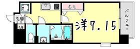 兵庫県神戸市東灘区青木６丁目4-17（賃貸マンション1K・4階・24.34㎡） その2