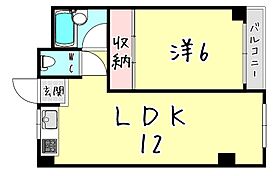 兵庫県神戸市東灘区甲南町４丁目（賃貸マンション1LDK・3階・37.26㎡） その2