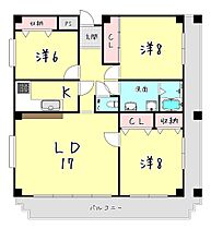 サンビルダー西岡本パレス  ｜ 兵庫県神戸市東灘区西岡本５丁目11-21（賃貸マンション3LDK・2階・100.00㎡） その2