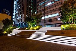 【公園】東横堀緑道まで1012ｍ