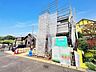 外観：現況；建築中