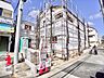 外観：現況；建築中