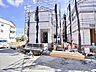 外観：現況；建築中