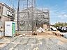 外観：現況；建築中