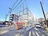外観：現況；建築中