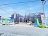 外観：現況；建築中