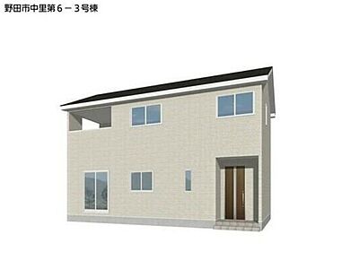 外観:3号棟 パース ※パースは図面を基に作成しているため実際とは多少異なります。 外観:3号棟 パース ※パースは図面を基に作成しているため実際とは多少異なります。